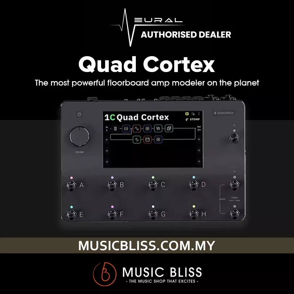 Neural DSP Quad Cortex Quad-Core Digital Effects Modeler/Profiling Floorboard
