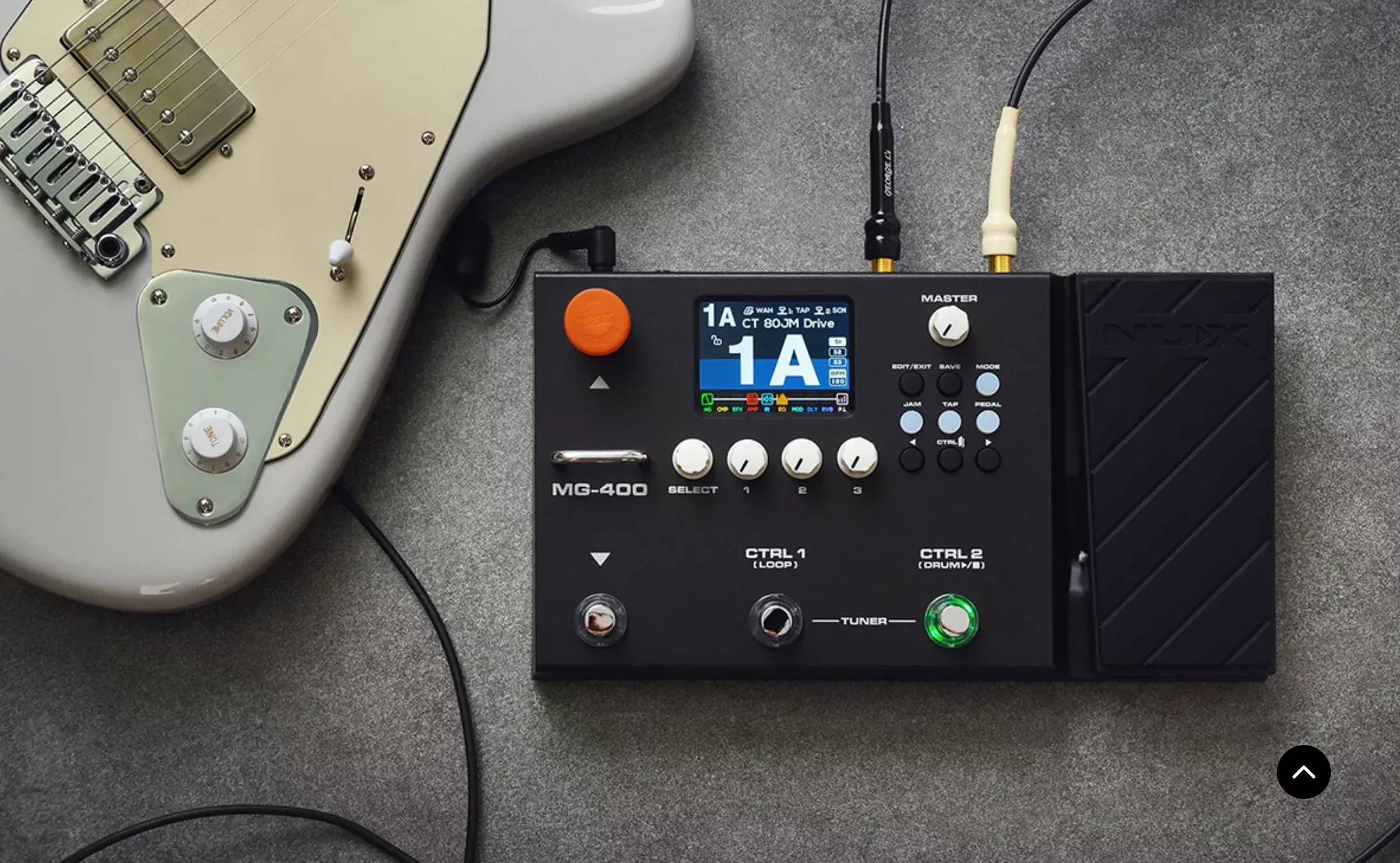 NUX MG-400 Amp Modeler and Guitar Effects Processor