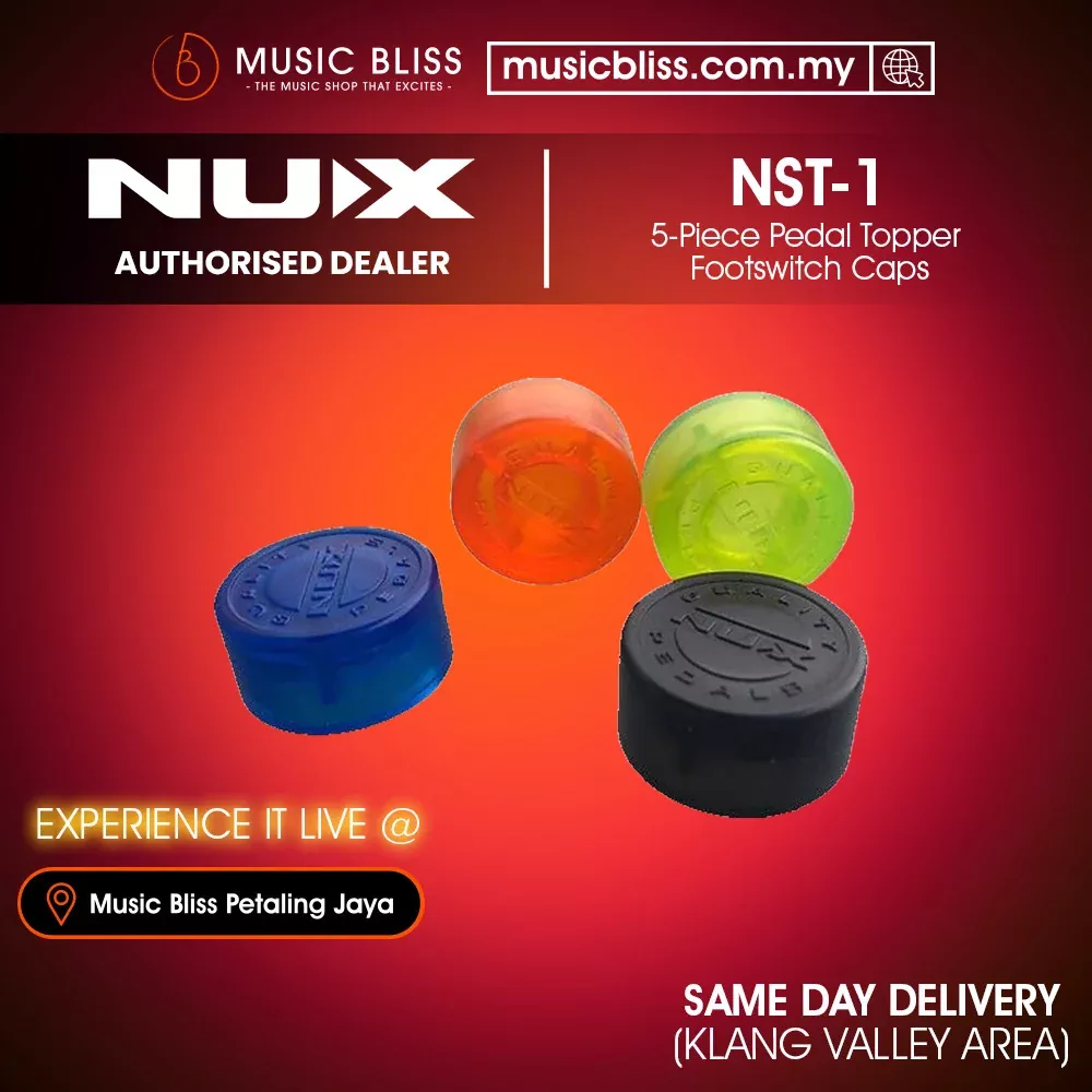 NUX NST1 Pedal Topper Footswitch Caps