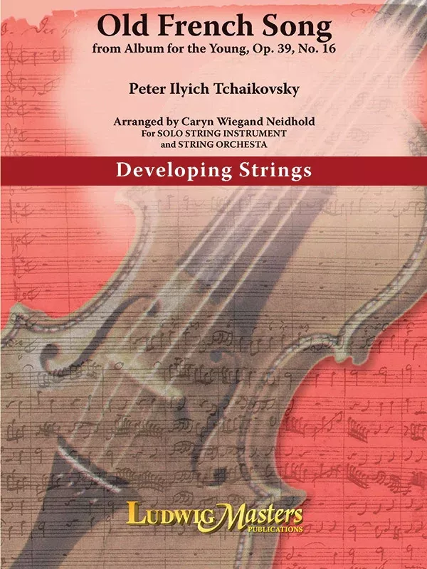 Old French Song for Solos and String Orchestra: String Orchestra Score & Parts