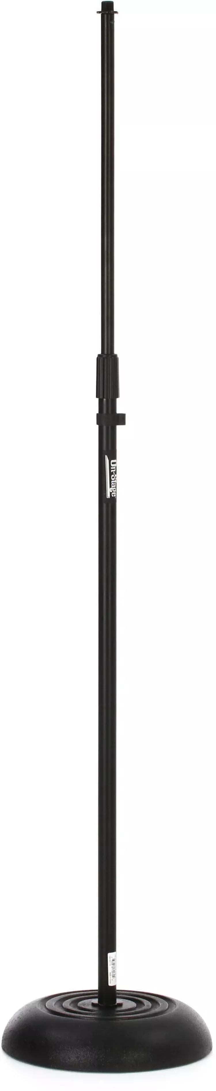 On-Stage MS7201B Round Base Microphone Stand