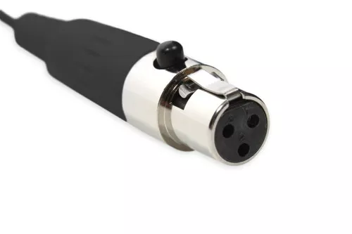 OSP HS09 Black Cable for Shure Body Pack (TA4F)