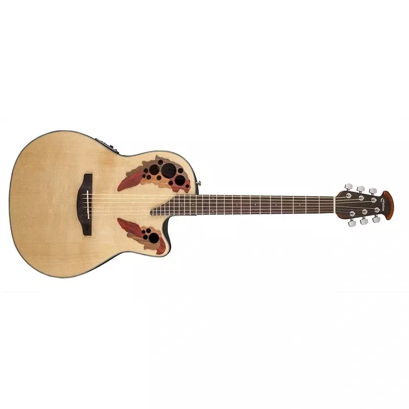 Ovation Celebrity Elite Mid-Depth Cutaway, Natural CE44-4