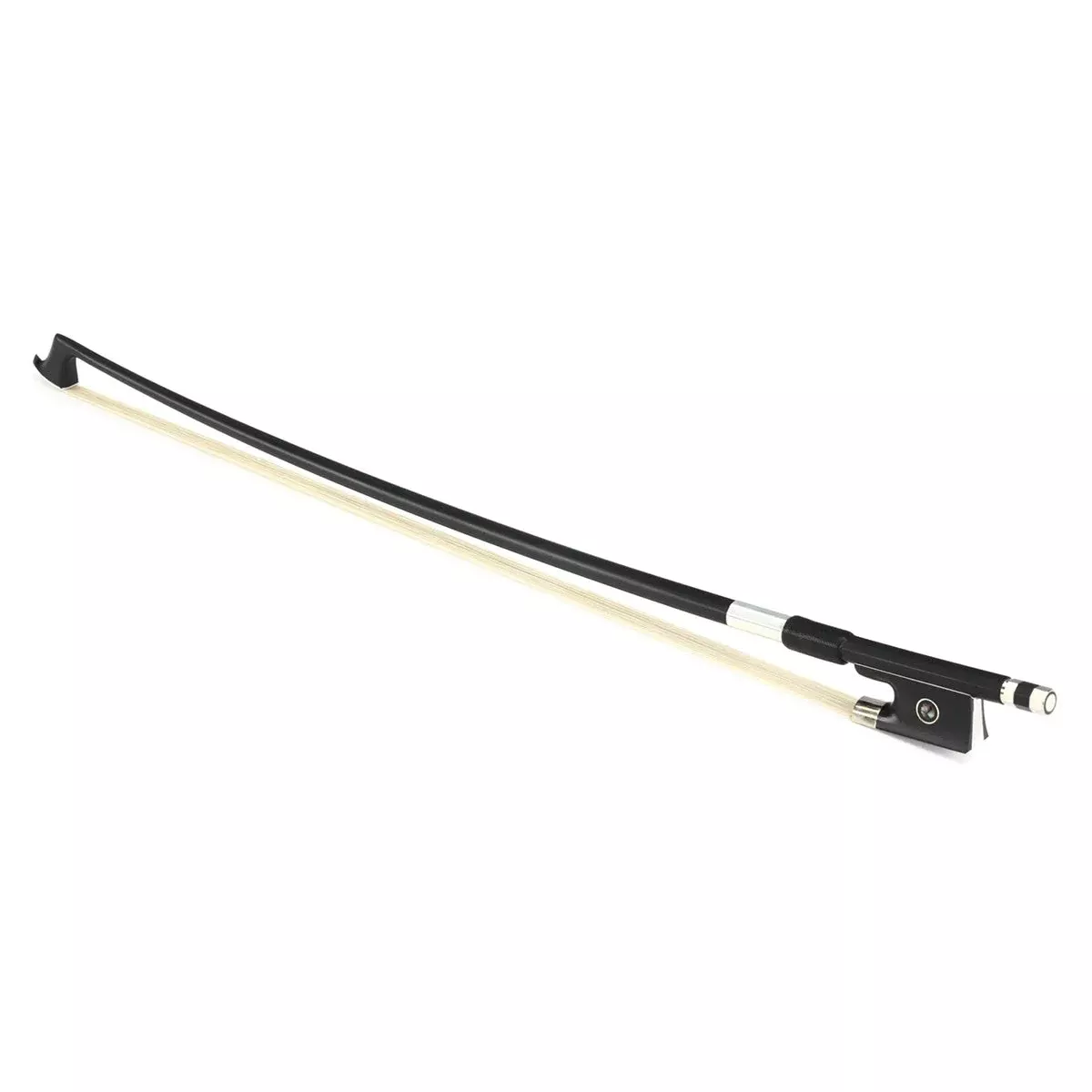 Oxford VBF Fiberberglass Viola Bow, Black, 15″-16″