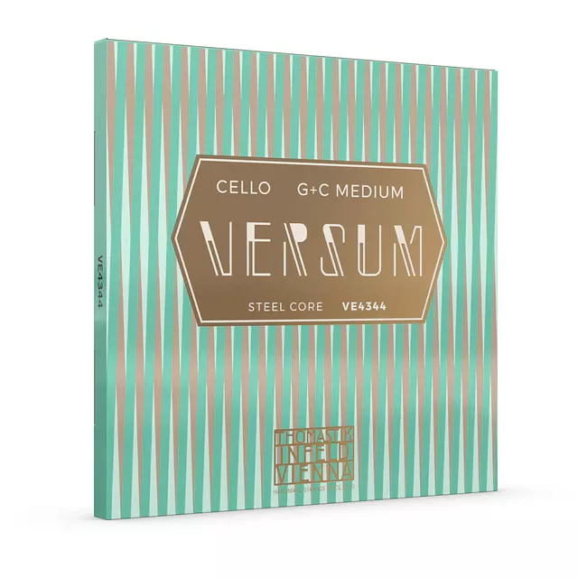 Pack cuerdas Versum Solo G+C, cello 4/4, MEDIUM