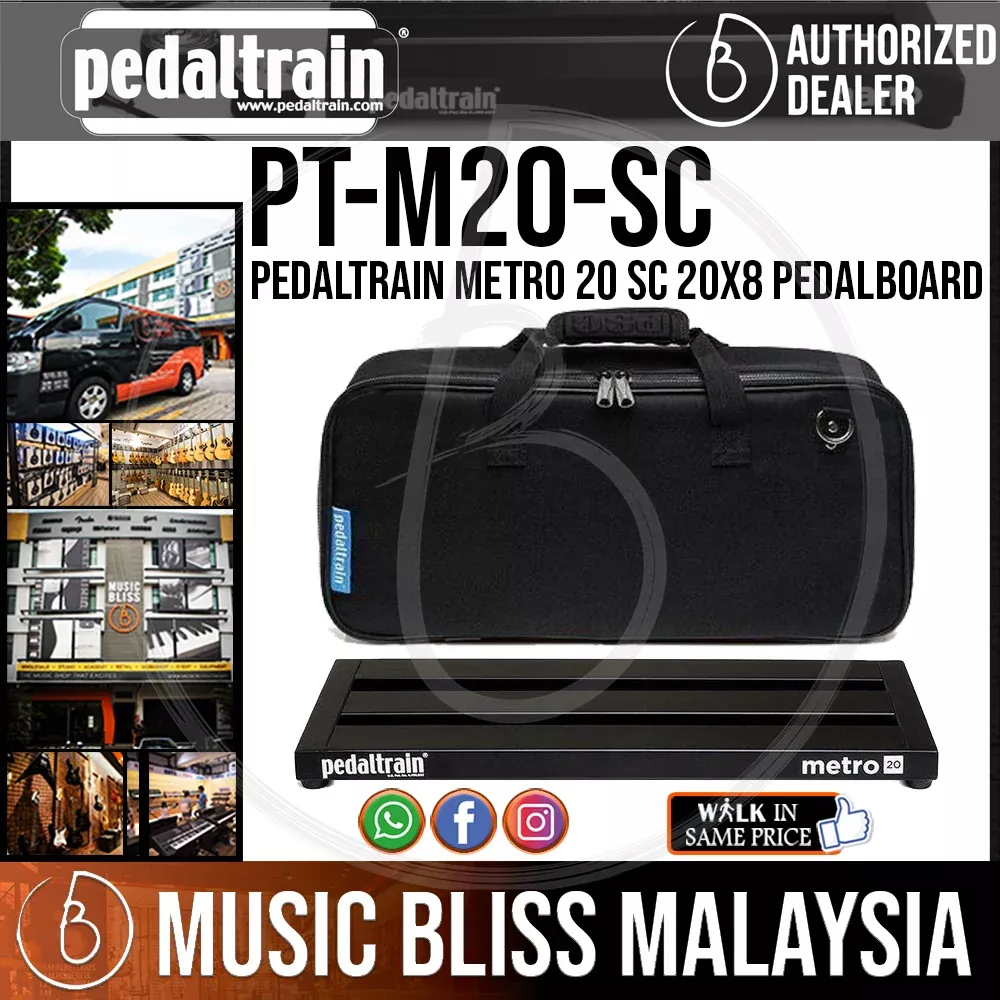 Pedaltrain Metro 20 SC 20×8 Pedalboard with Soft Case