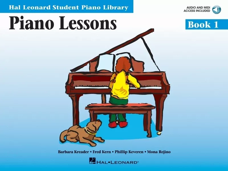 Piano Lessons - Book 1 Audio and MIDI Access Included