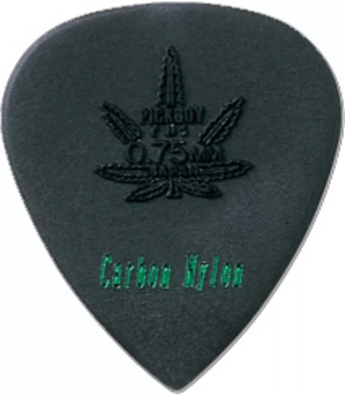 Pickboy Hi-Modulous Reefer Carbon/Nylon Guitar Picks 10 Pack PB33075 .75mm