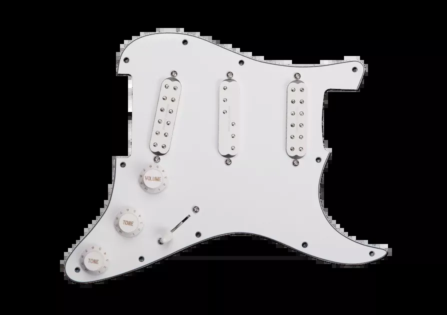 ^PICKGUARD ASSY EVERYTHING AXE WHITE