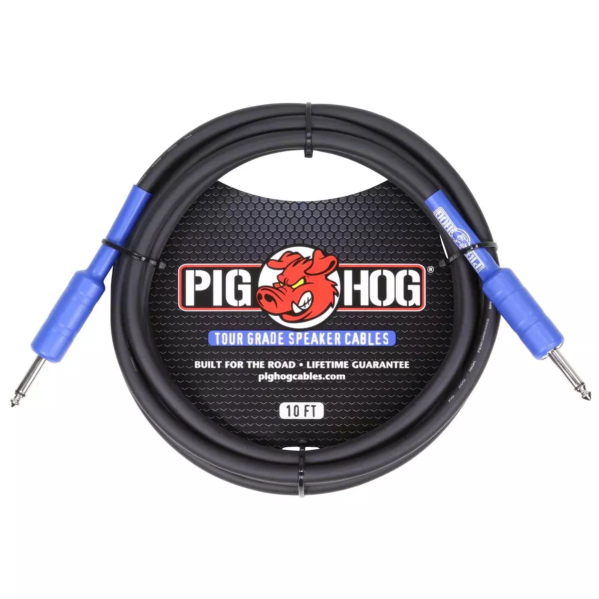 Pig Hog 9.2mm Speaker Cable, 10ft (14 gauge wire)