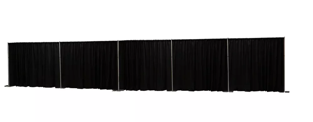 Pipe and Drape 50' Continuous