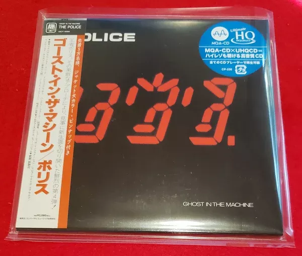 The Police – Ghost In The Machine – Japan Mini LP MQA UHQCD – UICY-40350 – CD