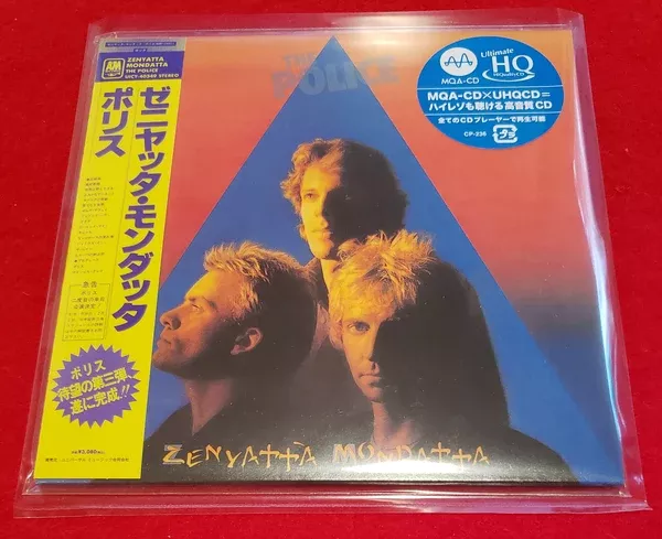 The Police – Zenyatta Mondatta – Japan Mini LP MQA UHQCD – UICY-40349 – CD