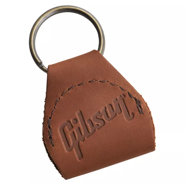 PREMIUM LEATHER PICKHOLDER KEYCHAIN - AKYC-BRN