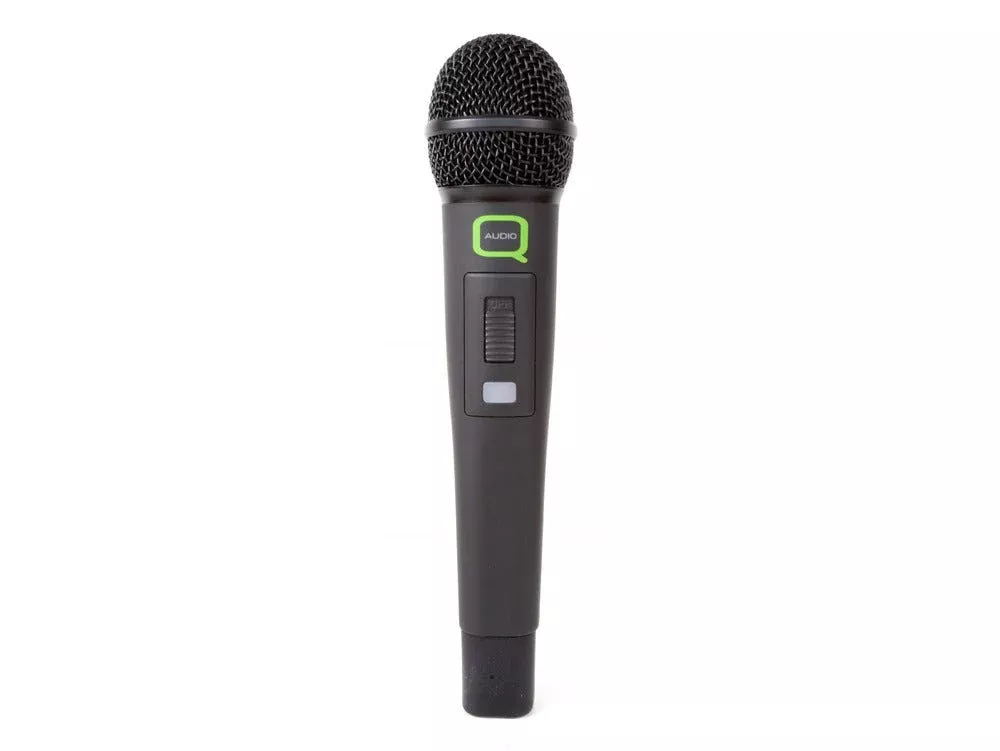 Q-Audio QWM 1932 TH V2 UHF Replacement Handheld Transmitter – 863/863.5/864/865 MHz