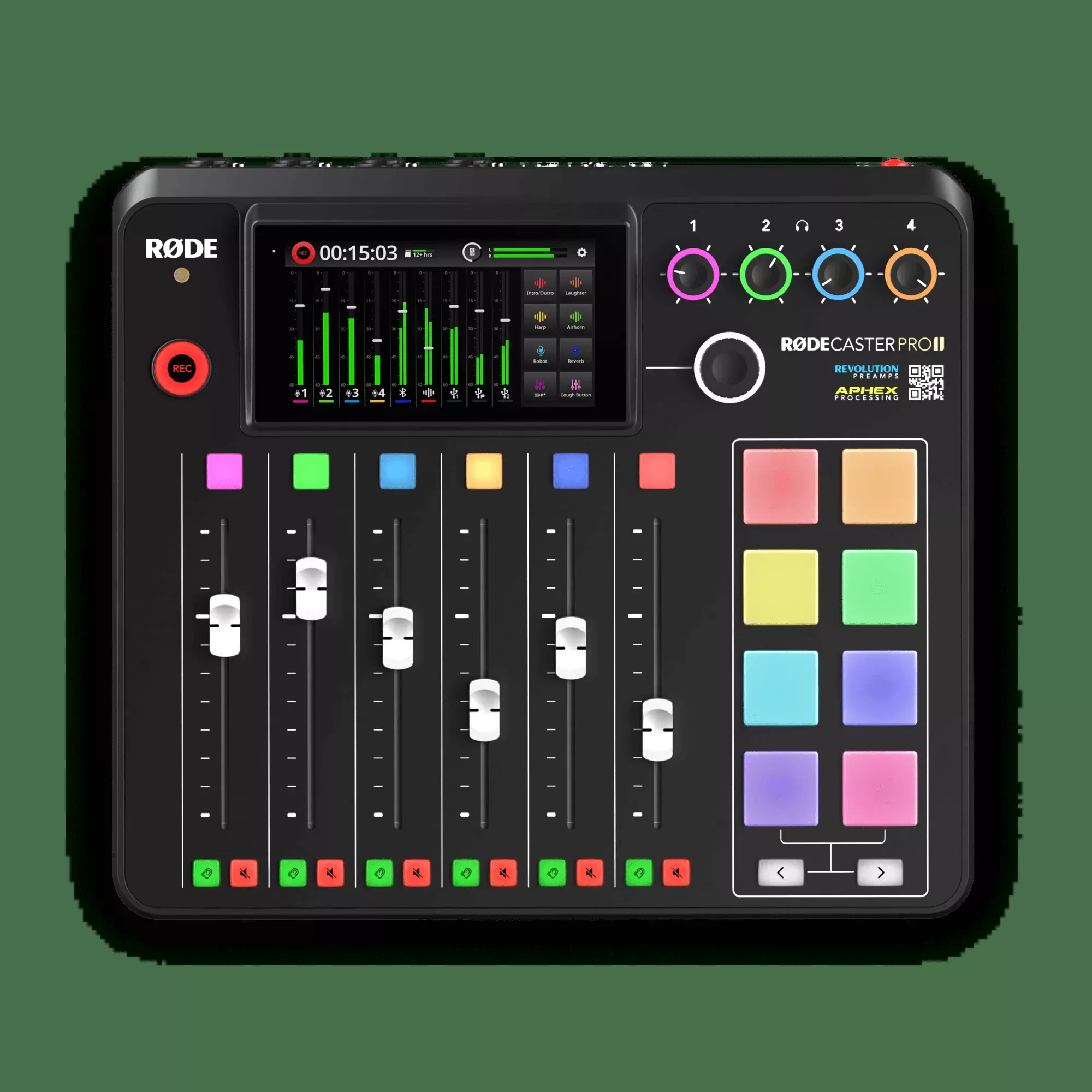 RØDECaster Pro II – Integrated Audio Production Studio