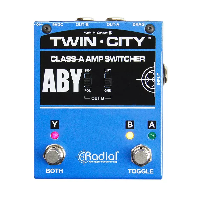 Radial Engineering Twin-City Active ABY Amp Switcher