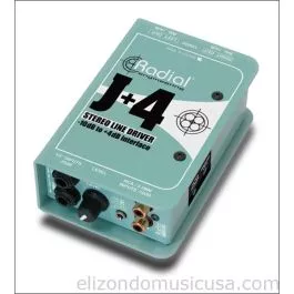 Radial J+4 Balanced -10dB to +4dB Signal Driver