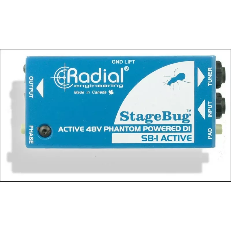 Radial SB-1 Stagebug Active Acoustic Direct Box