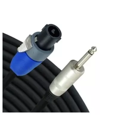 Rapco H12-50JN2 50' 12 Gauge Speaker Cable, Speakon To 1/4"