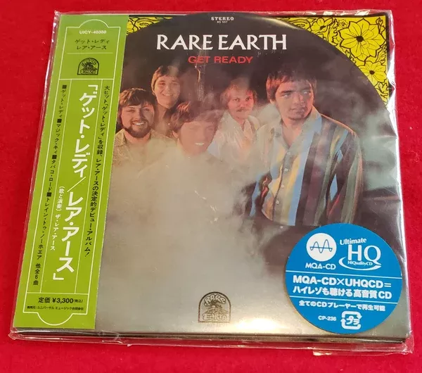 Rare Earth – Get Ready – Japan Mini LP MQA UHQCD – UICY-40388