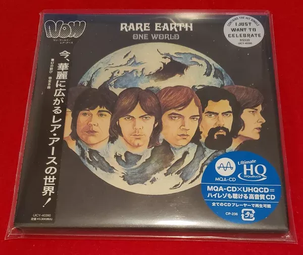 Rare Earth – One World – Japan Mini LP MQA UHQCD – UICY-40390
