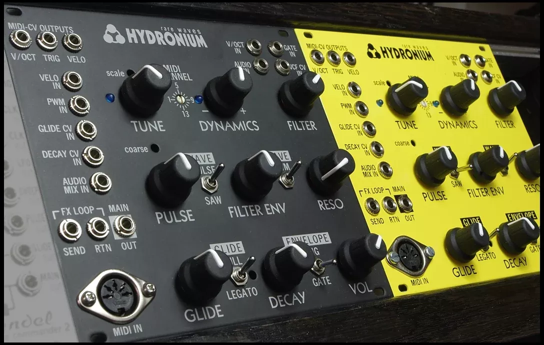 RARE WAVES HYDRONIUM EURORACK BLACK