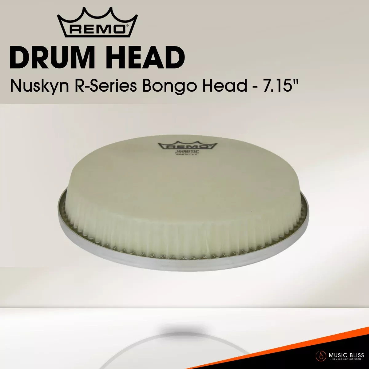 Remo Nuskyn R-Series Bongo Head – 7.15″