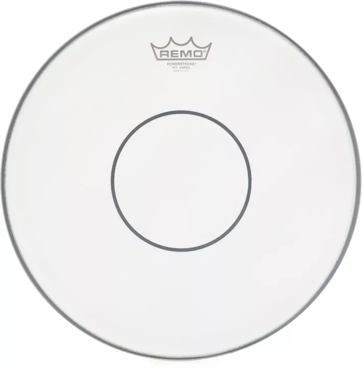 Remo Powerstroke 77 Coated Clear Dot Snare Drumhead