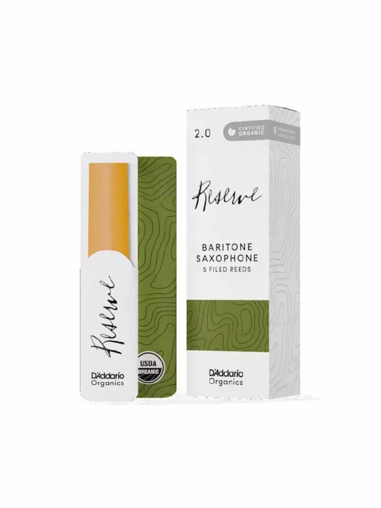 Reserve Baritone Saxophone Reeds Organic