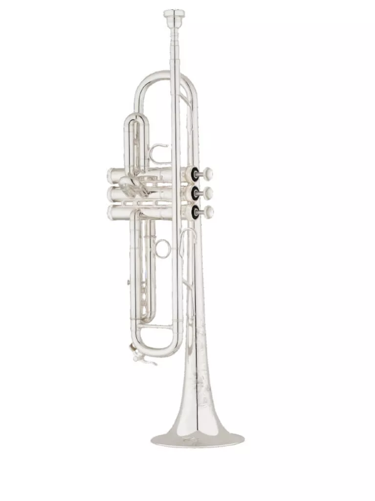 S.E. Shires CVP Trumpet silver plate