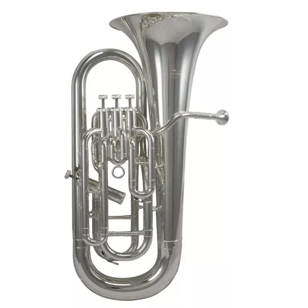 Schagerl 900S 4-Valve (3+1) Bb Euphonium – Silver Plated Finish