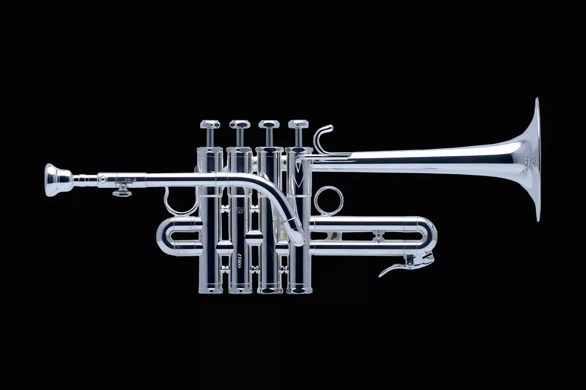 Schilke P5-4BG Bb/A Piccolo Trumpet – Silver Plated