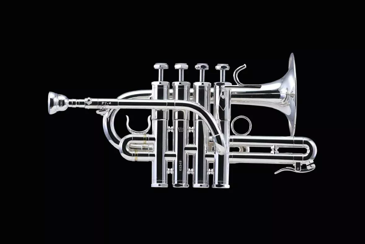 Schilke P7-4 Bb/A Piccolo Trumpet – Silver Plated
