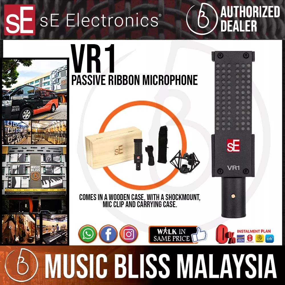 SE Electronics Voodoo VR1 Passive Ribbon Microphone