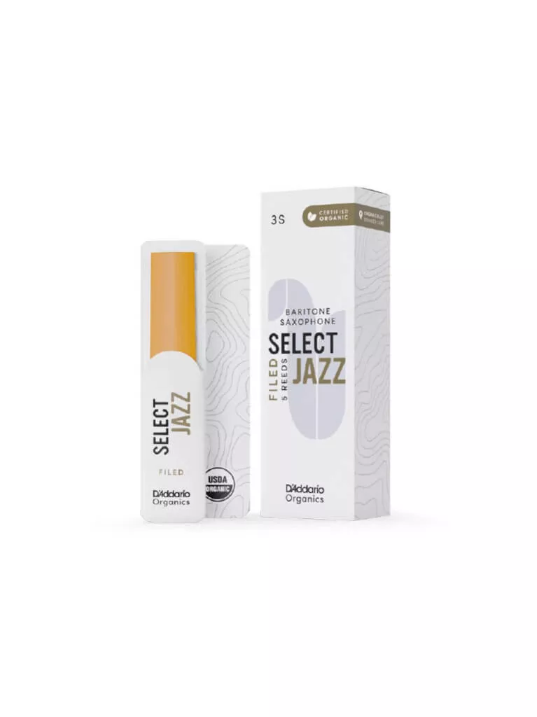 Select Jazz Baritone Sax Filed Reeds Organic