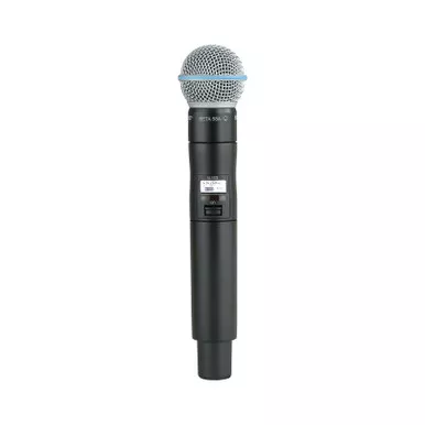 Shure Handheld Transmitter with BETA 58A Microphone, Frequency 470-534 MHz