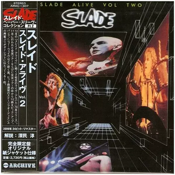 Slade - Slade Alive II - Japan Mini LP - AIRAC-1307 - CD