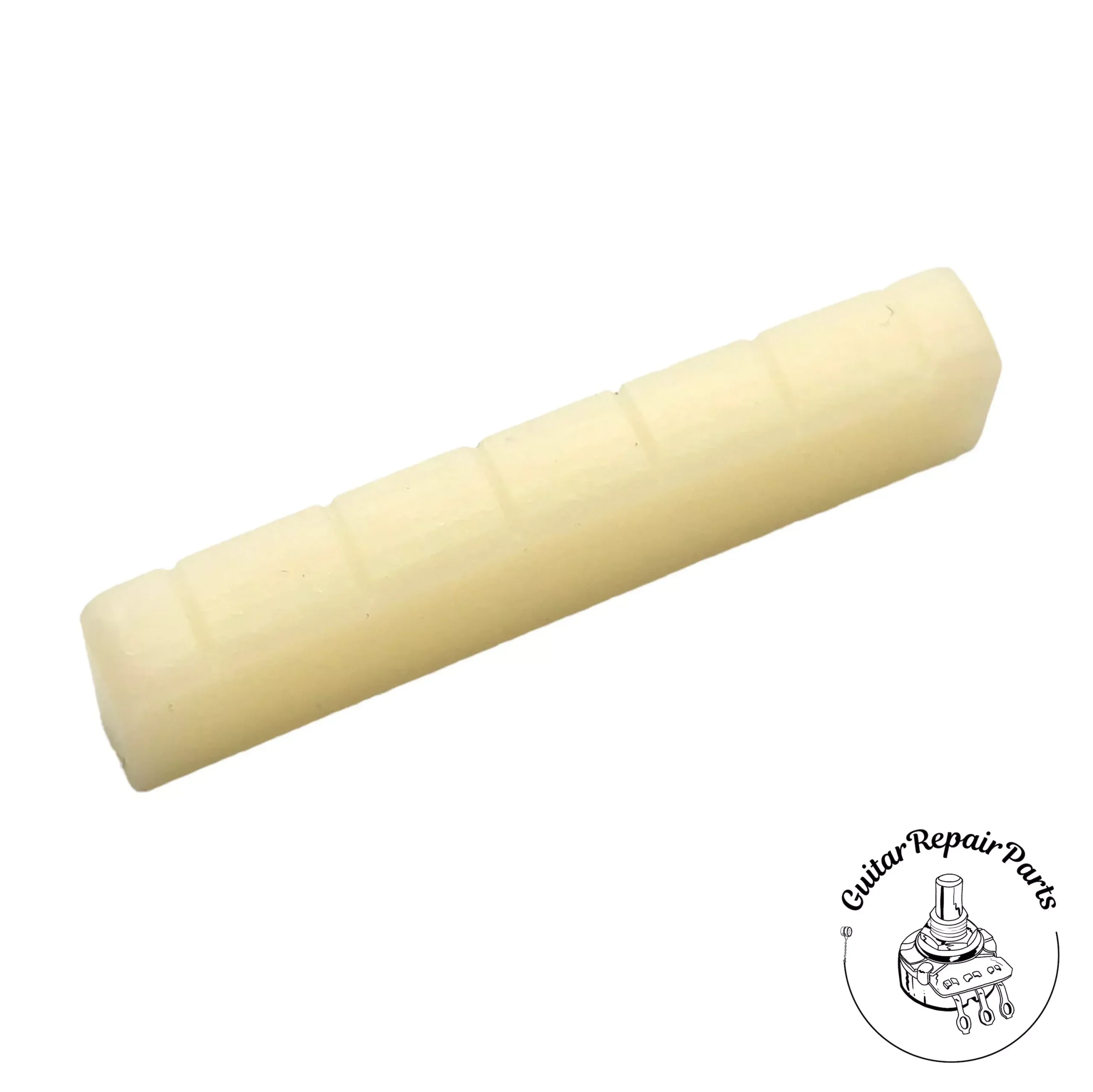 Slotted Bone Nut For Gibson Electric Guitar – Unbleached Bone