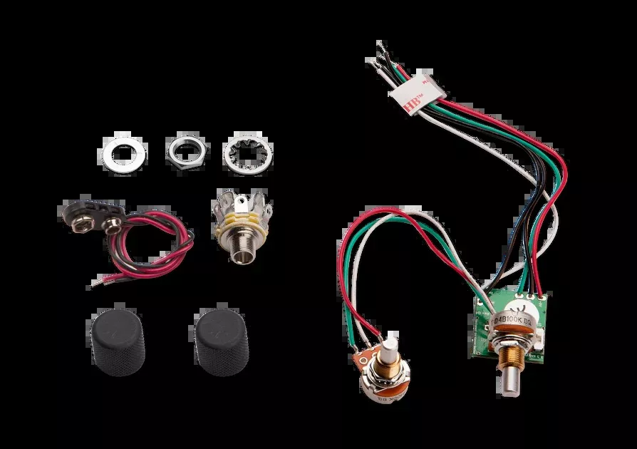 *STC-2S-BO BLACKOUTS BASS PREAMP TWO POT