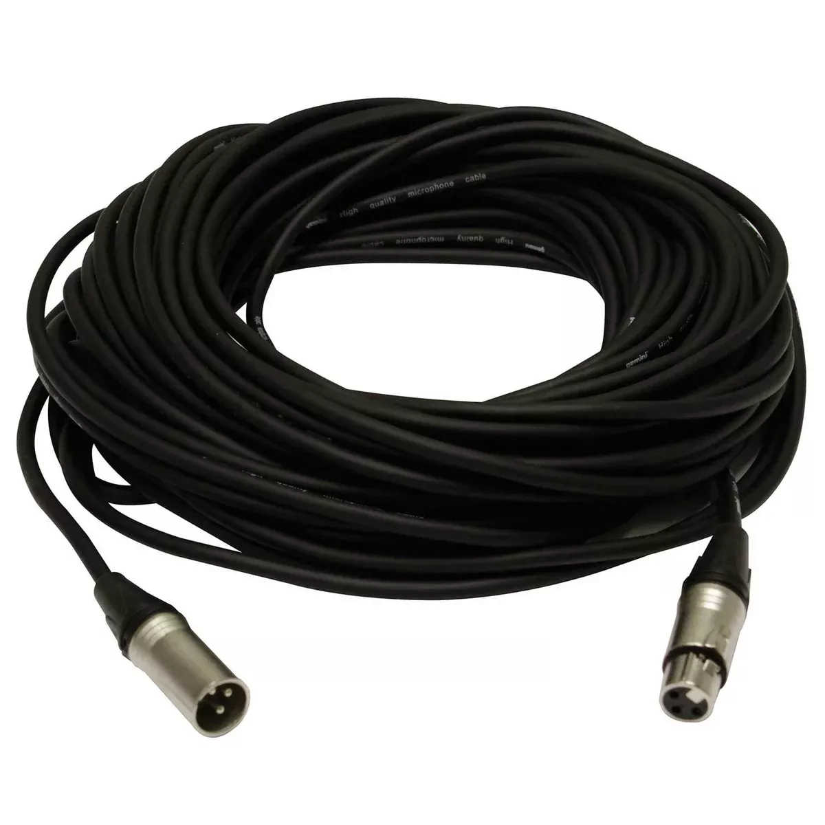 Strukture SMC100 100′ XLR Microphone Cable, 6mm Rubber