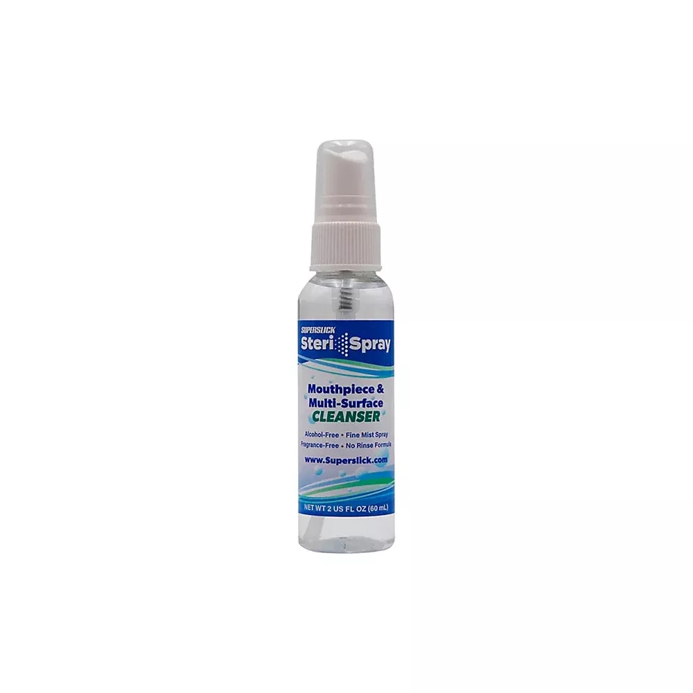 Superslick Steri-Spray Mouthpiece Cleaner - 2 oz.
