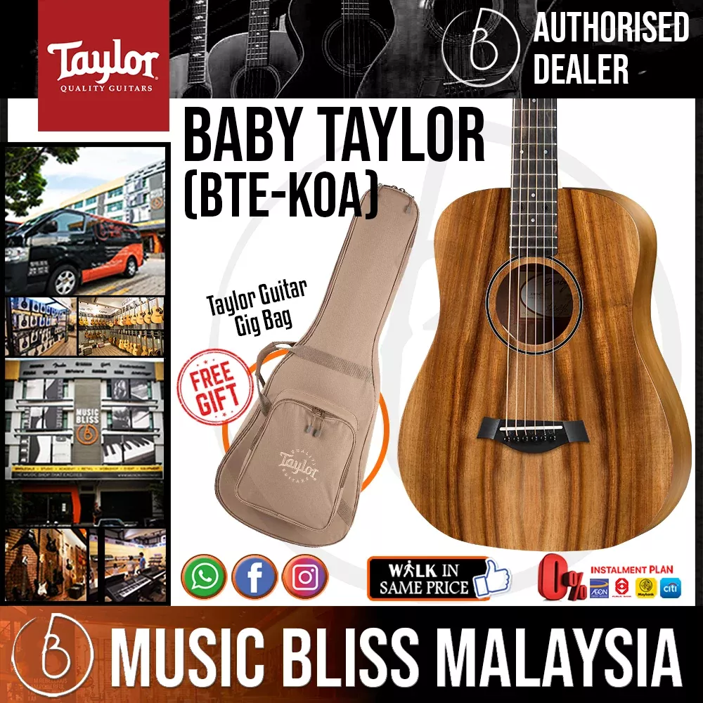 Taylor Baby Taylor – Koa Top with Bag
