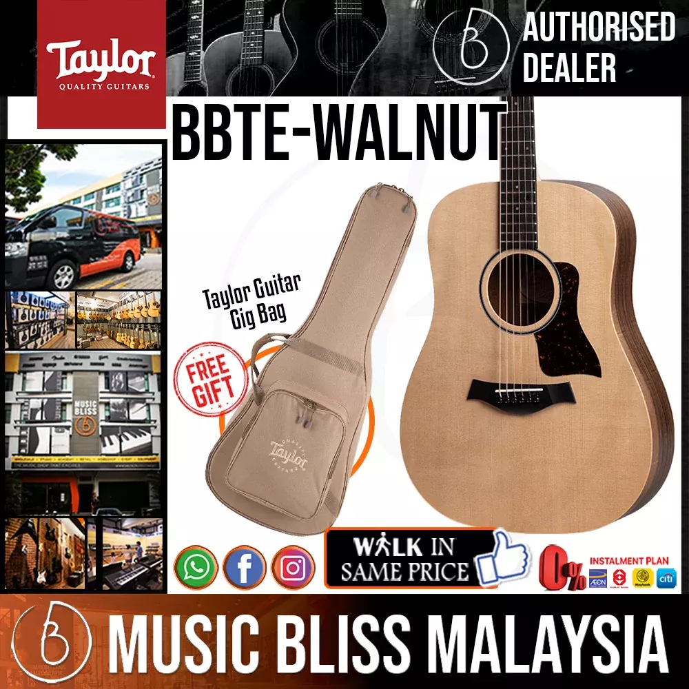 Taylor BBTe Big Baby Taylor Walnut with Bag