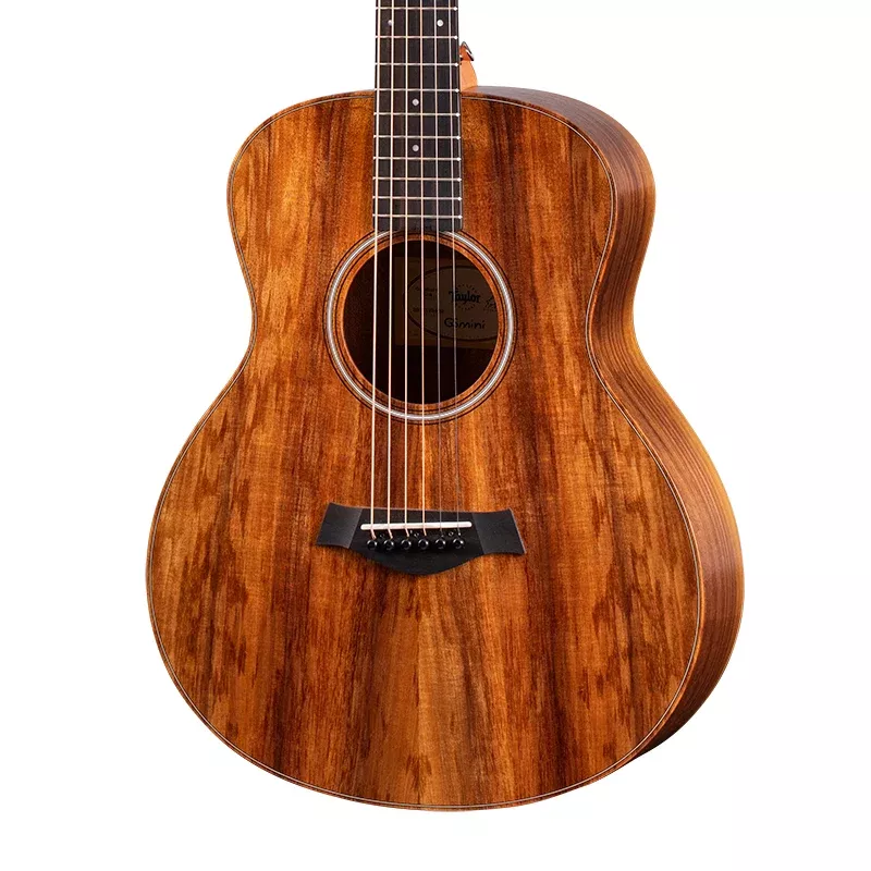 Taylor GS Mini-e Koa Acoustic-Electric Guitar – Koa Top with Koa Back and Sides