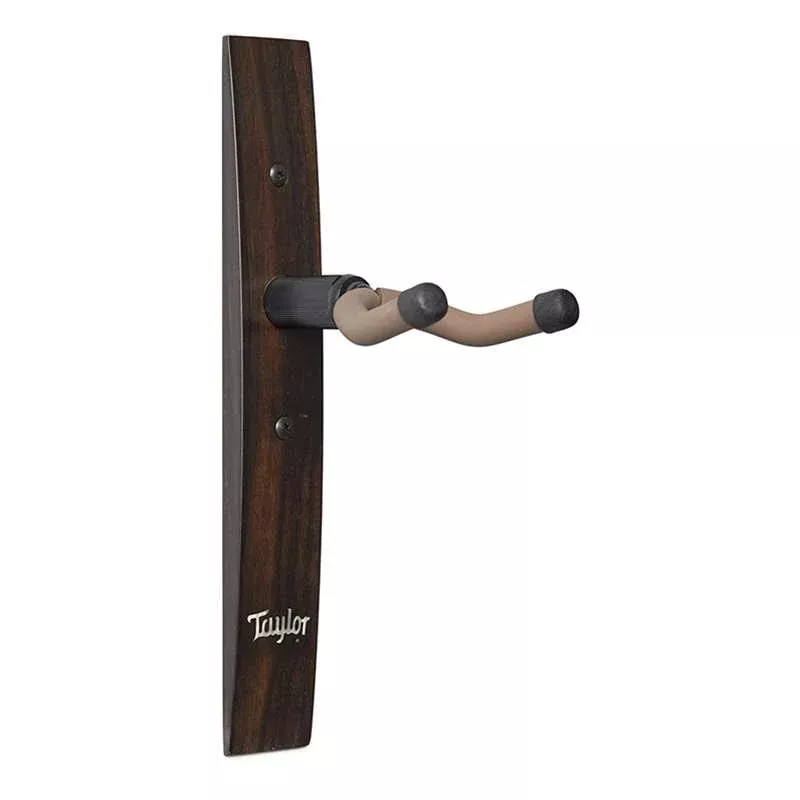 Taylor Guitar Wall Hanger - Ebony, Acrylic Logo Inlay