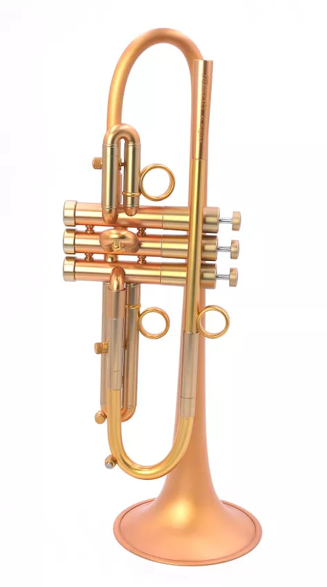 Taylor Nemesis Trumpet in Satin Matte Gold Lacquer:A BEAST!