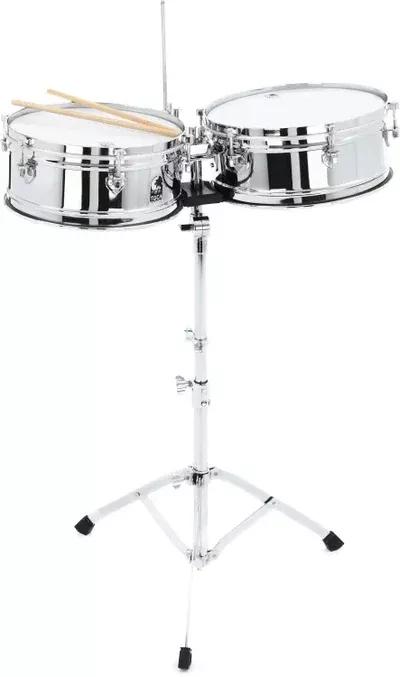 Toca T-315 Percussion Elite Timbales Chrome