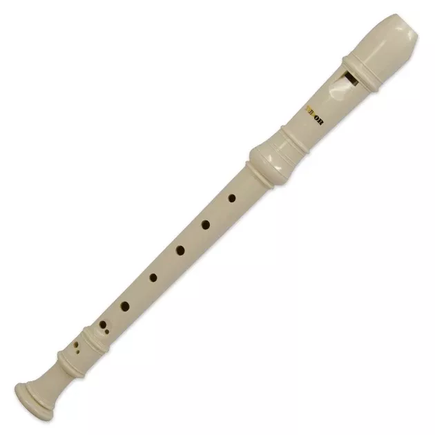 Trophy Tudor Antimicrobial Recorder ~ Ivory