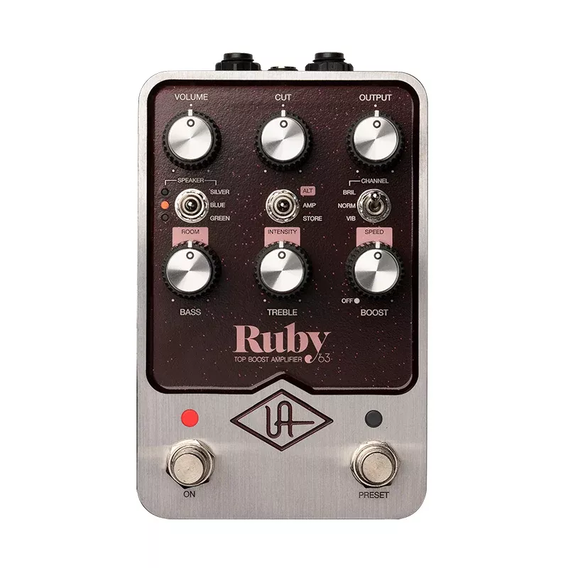 Universal Audio Ruby ’63 Top Boost Amplifier Emulation Pedal
